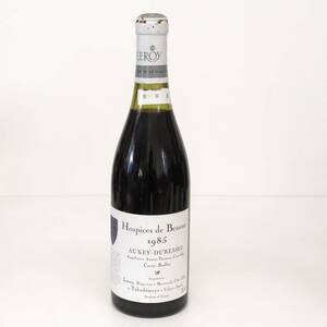 Hospices de Beaune オスピスドボーヌ オークセイデュレス1985　750ml 14% 液漏れ跡あり