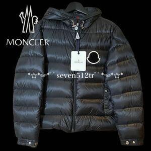 新入荷・本物新品 53490125 MONCLERモンクレール/2(日本サイズL相当)超人気 SASSIERE GIUBBOTTOフード付きダウン 凄くカッコイイ