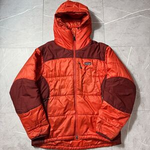 【07年製!!人気モデル!!】 patagonia パタゴニア ダスパーカー ダウンジャケット オレンジ Y2K サイズM DAS 84096F7 フーディー　ジップ