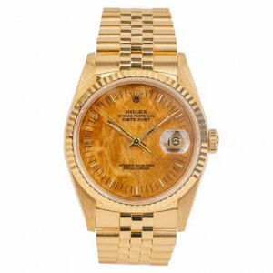 【コレクション】Rolex/ロレックス　デイトジャスト Dayjust Burl Wood Dial Ref.16238 #jp27398