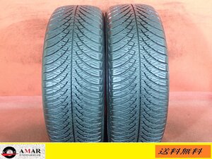 215/60R16●YOKOHAMA BLUEARTH-4S AW21【オールシーズン】 / 中古 ★ 2本(T-6171A)送料無料/沖縄別途