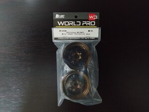 [WW-0806BM] WORLDPRO SSR Professor MS3 WHEEL オフセット6（深リム）　ブロンズメッキ (2pcs) RC ラジコン RC-ART ホイール