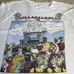 “Lollapalooza” 1993 ピカソ ツアー Tシャツ 白