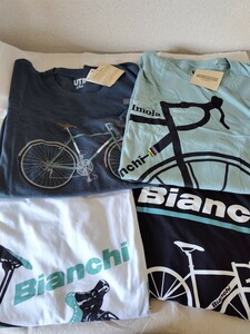 【新品未使用】Bianchi UT ユニクロ ビアンキ Tシャツ XL 4点 半袖