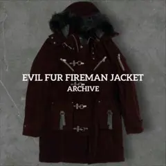 archive 00s fur fireman jacket ファージャケット