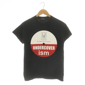 アンダーカバー UNDERCOVER RECORDS プリント Tシャツ カットソー 半袖 S 黒 ブラック /MF ■OS メンズ