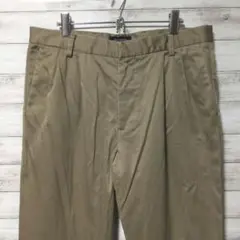 DOCKERS チノパン W34 チノパン ツータック ベージュ USA古着