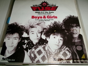 バンドブーム期■ザ・ヒューズ(FUSE) 7inch「Boys&Girls」