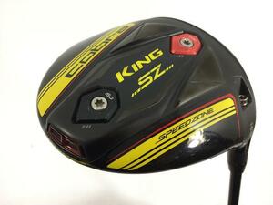 即決 お買い得品！中古 KING SPEED ZONE (スピードゾーン) ドライバー(イエロー) (日本仕様) 1W SPEEDER エボリューション for SZ 10.5 SR