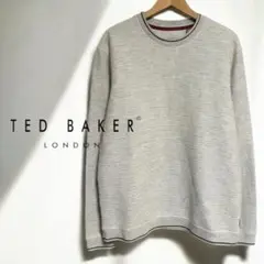 ted baker テッドベーカー オーバー トレーナー メンズ  グレー  L