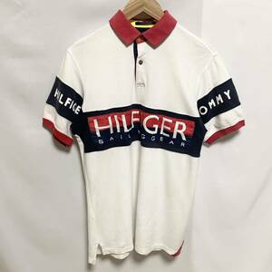 TOMMY HILFIGER SAILING GEAR トミーヒルフィガー セーリング ポロシャツ M VINTAGE