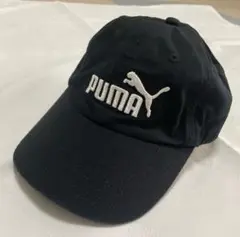 男の子　女の子　PUMA  キャップ　53センチ　帽子　黒