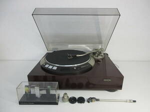 中古 DENON デノン DP-60L ターンテーブル レコードプレイヤー ※通電のみ確認済 ／Ｏ