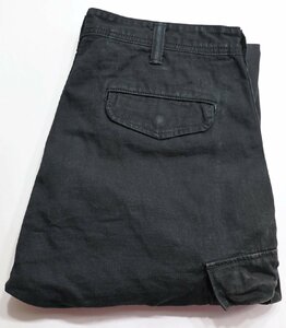 THE FLATHEAD (フラットヘッド) CARGO PANTS / カーゴパンツ FN-PA-C003 ブラック size M