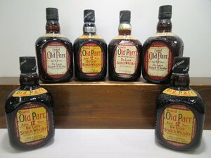 6本セット オールドパ― 12年 Old Parr 750ml 43% スコッチウイスキー 未開栓 古酒 まとめて 1円スタート ※液面低下有り/6-18-6