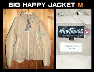 送料無料 特価即決【未使用】 WILDTHINGS ★ 別注 BIG HAPPY JACKET (Mサイズ) ★ ワイルドシングス ビッグハッピージャケット WT25119SN