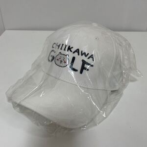 Chiikawa Golf Twill Cap ちいかわ ゴルフ ツイル ロゴ キャップ ホワイト 未使用