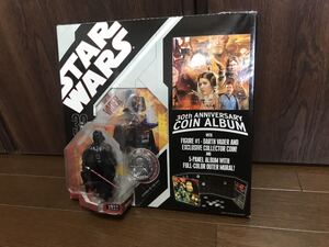 スターウォーズ 30周年 30th DARTH VADER hasbro コインアルバム ダースベイダー ベーシックフィギュア ハズブロ STAR WARS マンダロリアン