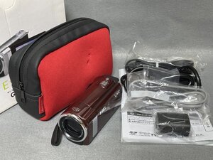 簡易動作OK JVC 日本ビクター ケンウッド Everio GZ-HM280 12年製 [ 箱 説明書 バッテリー2個 など 付 ] デジタルビデオカメラ ■松1376 三