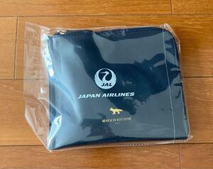 【未使用品】JAL ビジネスクラス　アメニティポーチ　MAISON KITSUNE メゾンキツネ