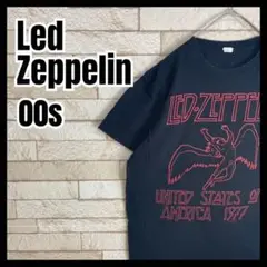 00s Led Zeppelin Tシャツ ロック バンドT Y2K 古着コーデ