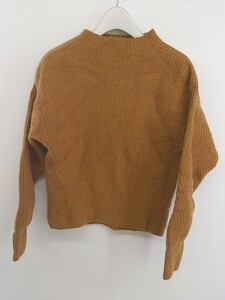 ◇ green label relaxing × HAMILTON LAMBS WOOL 長袖 ニット セーター ブラウン系 レディース P