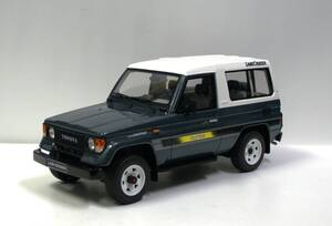 【OTTO】1/18 トヨタ ランドクルーザー LJ73 (70 ミドル系) FRPトップ グレー(商品№ OTM437 )レジン製のミニカー