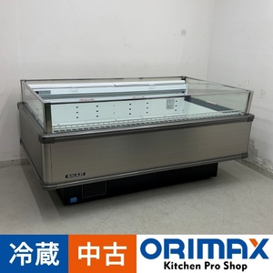 【中古】 A08024 平型オープン冷蔵ショーケース フクシマガリレイ IMX-65RWFSAXR 2021年製 100V【店舗用】【保証有】【営業所止め】K