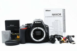 ★☆極上美品★ Nikon ニコン D5500 デジタル一眼レフカメラ ボディ 付属品多数 ＃241009