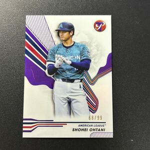 99枚限定 大谷翔平 2024 Topps Pristine ASG PURPLE REFRACTOR オールスター Shohei Ohtani MLBカード