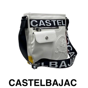 カステルバジャック　CASTELBAJAC　縦型ショルダーバッグ　026133-1　シロ