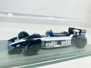 【送料無料】1/43 Spark Brabham ブラバム BMW BT55 #8 D.Warwick ワーウィック Canada GP 1986 スリーブなし