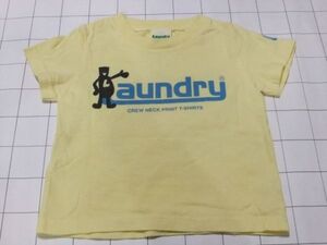 ◆Tシャツ 子供用 半袖 サイズ(S/110cm) Laundry(ランドリー)ランドリーマン vs バッドリーマン◆古着 同梱可 キッズ Kids Child