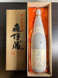 E/219 未開栓 森伊蔵 焼酎 25% 1.8L 箱付き かめ壺焼酎 さつま名産