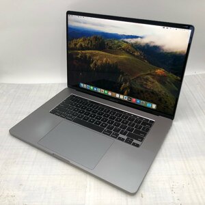 Apple MacBook Pro 16-inch 2019 Core i7 2.60GHz/16GB/512GB(NVMe) 〔B0610〕