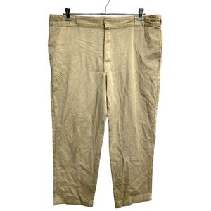 Dickies 874 ワークパンツ W44 ディッキーズ オリジナルフィット ビッグサイズ ベージュ 古着卸 アメリカ仕入 2408-515