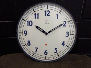 s4236　美品　LEMNOS AIRA　レムノス　掛け時計　時計　直径23cm　インテリア雑貨　クオーツ時計