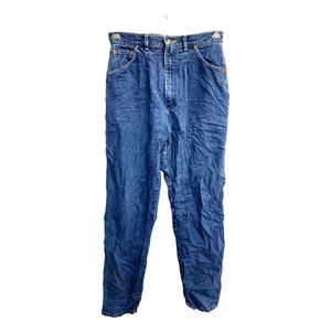 Lee デニムパンツ W31 リー レディース ブルー コットン USA製 古着卸 アメリカ仕入 2501-696