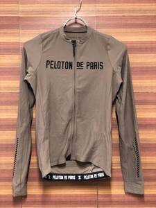 IM068 プロトンドパリ PELOTON DE PARIS BELGIAN SOFTSHELL JACKET 長袖サイクルジャケット バーガンディー S