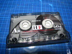 使用済み　中古　 カセットテープ　SONY　HF60　Type1　ノーマル　60分 1本　爪あり　No.311