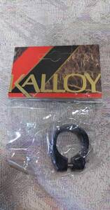 ラスト！【デッドストック】KALLOY / シートクランプ 28.6mm ブラック