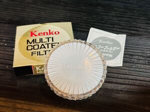 未使用 KENKO MULTI COATED FILTER MC ケンコー フィルター 58mm 黄赤色 アンバー W2