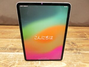 【JC-3050】Apple アップル iPad Pro 11インチ 第3世代 128GB シルバー A2459 Wi-Fi+セルラーモデル 現状品 東京引取可 同梱可【千円市場】