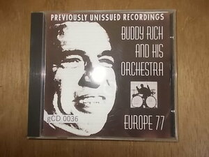 gCD0036　CD　【B-A-A-有】　BUDDY RICH AND HIS ORCHESTRA/EUROPE