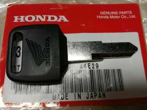 HONDA 純正 新品CM250 CB250T CB400T CB400N CB250N CB400D ホーク スーパーホークⅢR ブランク 　キー 送料込 スペアキー 左 溝