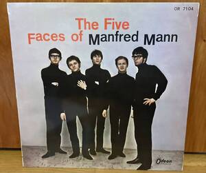 OR7104 赤盤 THE FIVE FACES MANFRED MANN シャ・ラ・ラ マンフレッド・マン アナログ レコード