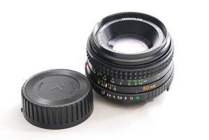 MINOLTA MD ROKKOR 50mm 1:1.7 (美品）628-63