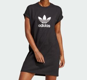 【送料無料】ワンピース アディカラー クラシックス Tシャツワンピース / adidas Originals Mサイズ　ブラック