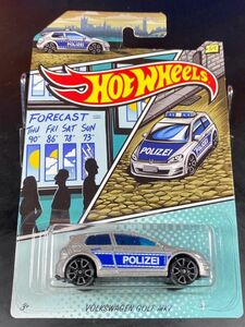 ホットウィール HOTWHEELS VOLKSWAGEN GOLF MK7 フォルクスワーゲン ゴルフ POLIZEI パトカー