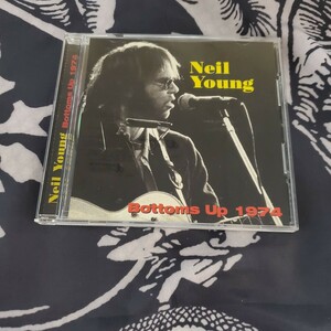 Neil Young Bottoms Up 1974 プレス盤 ニール・ヤング NYC may 16 1974